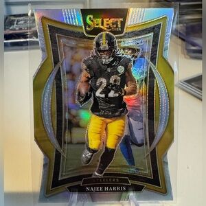 2024 Najee Harris Die Cut Silver Select Panini Prizm Mint condition